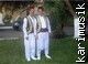 En tenue Traditionnelle en cnie de mon ami et percussionniste Rachid